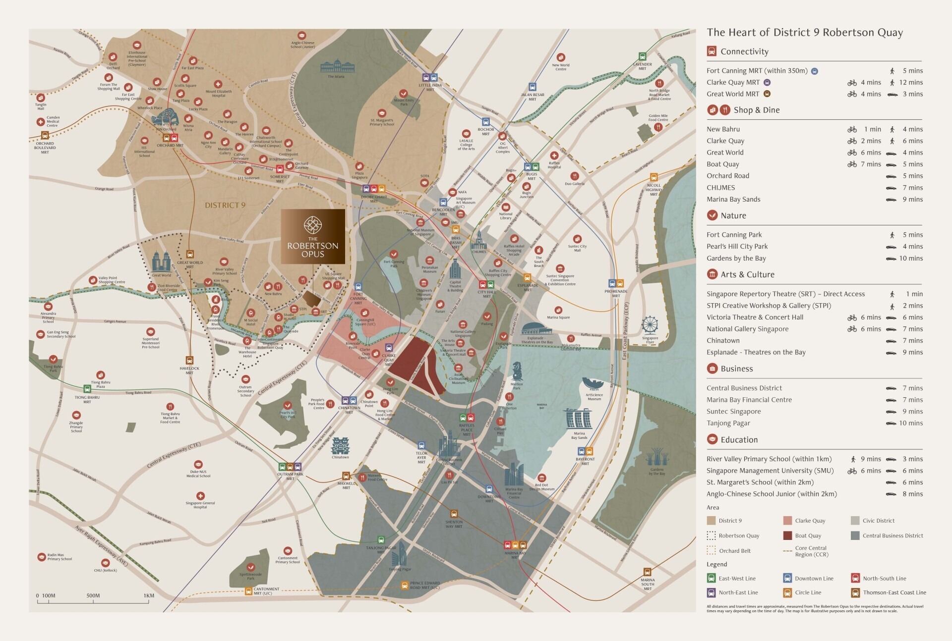 The Robertson Opus - Location Map